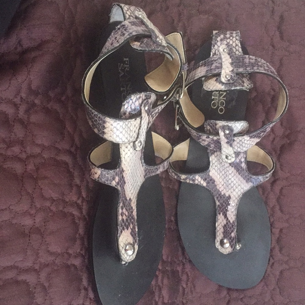Snakeskin Sandals. Excellent condition - Picture 4 of 4